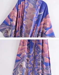 Langer Kimono Lunar Serenity