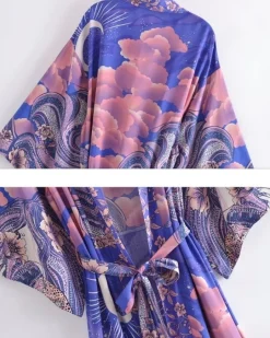 Langer Kimono Lunar Serenity