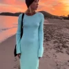 Langes Kleid Ocean Breeze