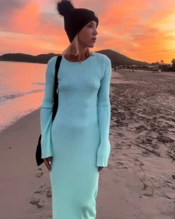 Langes Kleid Ocean Breeze