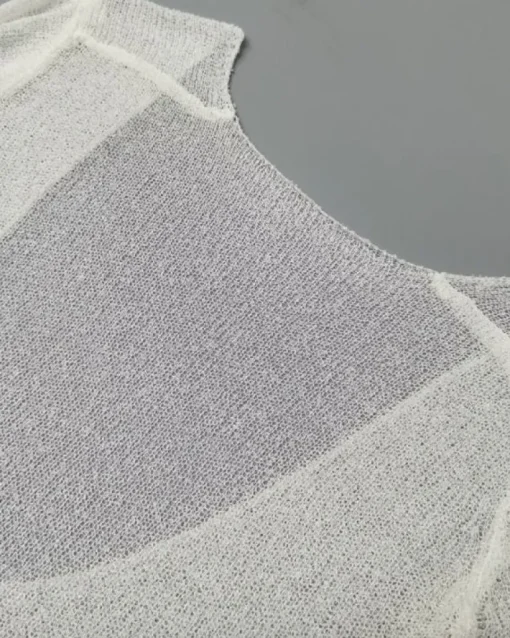 Langes Mesh Kleid Palmar