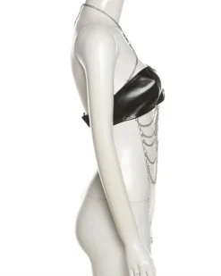 Leder & Ketten Top Lara
