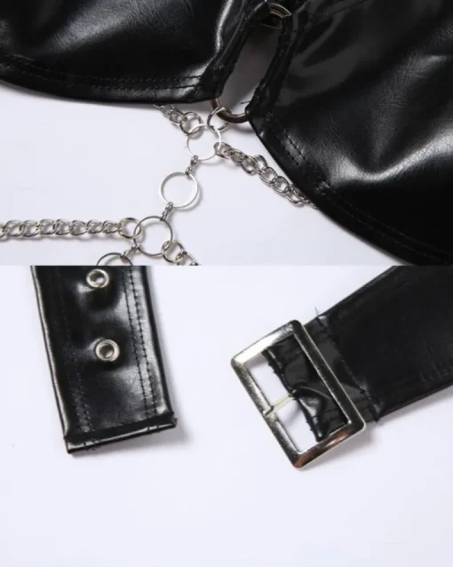Leder & Ketten Top Lara