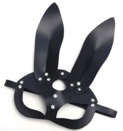 Leder Fetisch Maske Bunny