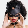Leder Fetisch Maske Teddy