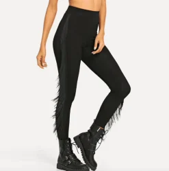 Leggings Boho Fransen