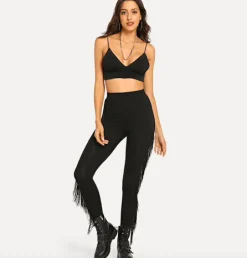 Leggings Boho Fransen
