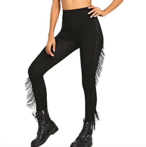 Leggings Boho Fransen