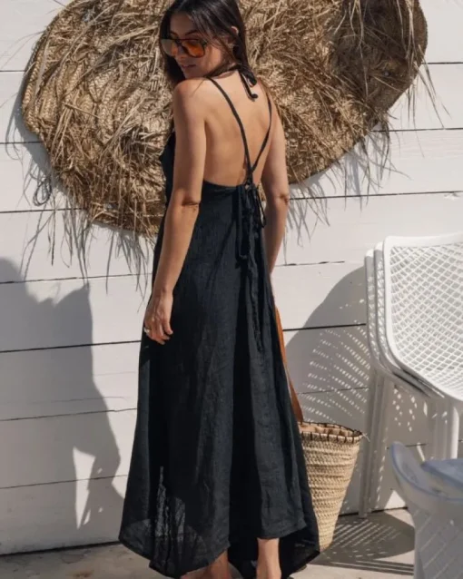 Leinen Kleid Caro