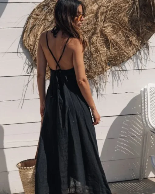 Leinen Kleid Caro