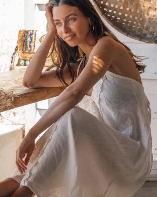 Leinen Kleid Caro