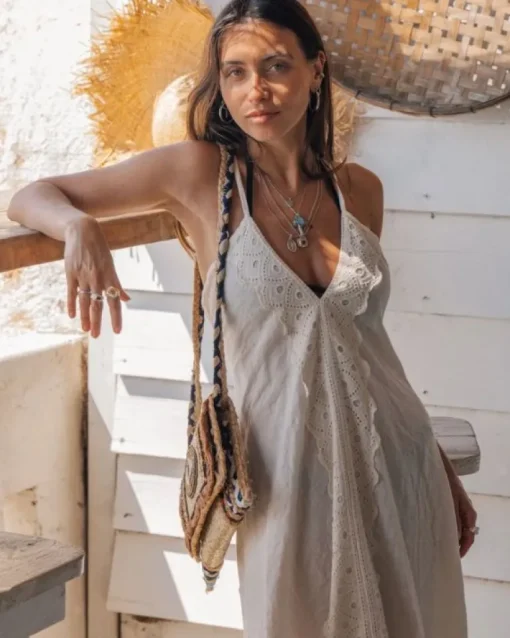Leinen Kleid Caro
