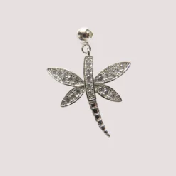 Libelle Anhänger | Sterling Silber 925 - Zirkonia - Dragonfly