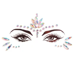 Make-Up Face Glitzersteine Pinja