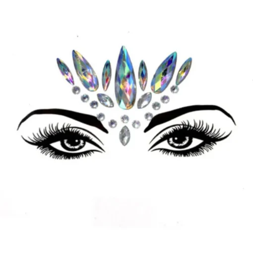 Make-Up Glitzer Steine Freya