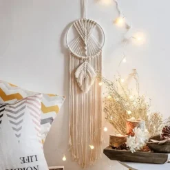 Makramee Wandbehang Hänger Faden Fairy