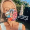 Maske aus Stoff Graffiti