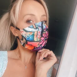 Maske aus Stoff Graffiti