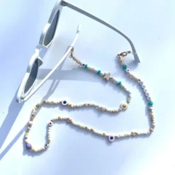Masken- Brillenkette Happy Maui
