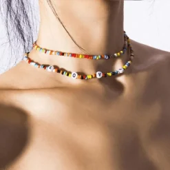 Masken- Brillenketten Peace Colors