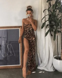 Maxikleid Safari