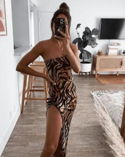 Maxikleid Safari