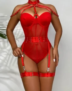 Mesh Bondage Body Cara