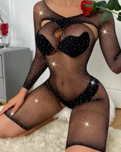 Mesh Einteiler Bruna