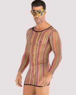 Mesh Männer Shirt Miko