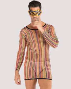 Mesh Männer Shirt Miko