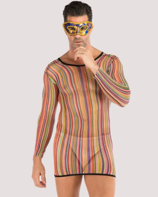 Mesh Männer Shirt Miko