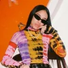 Mesh Shirt Iris Fuego