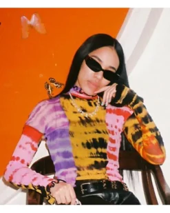 Mesh Shirt Iris Fuego