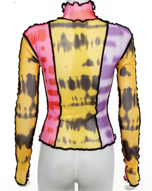 Mesh Shirt Iris Fuego