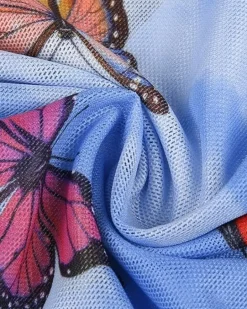 Mesh Shirt Schmetterling