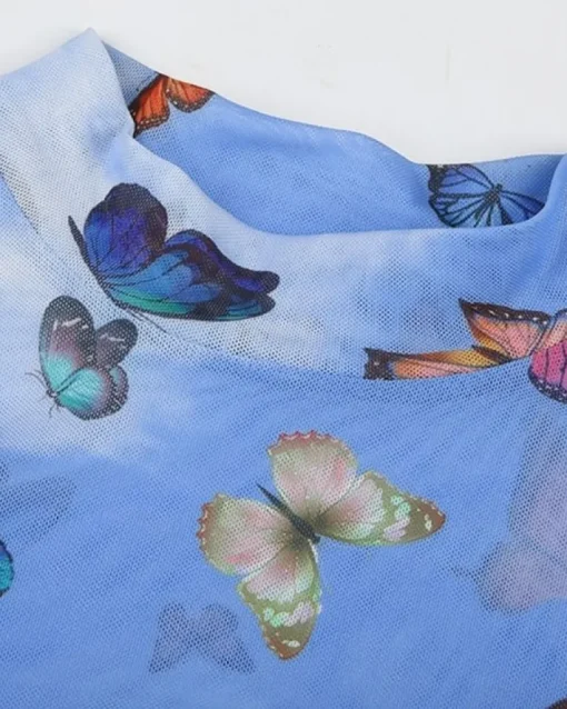 Mesh Shirt Schmetterling