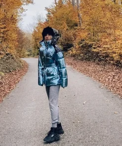 Metallic Jacke Riana