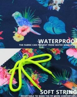 Männer Badeshorts Tropical