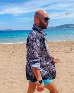 Männer Boho Bluse Raffa