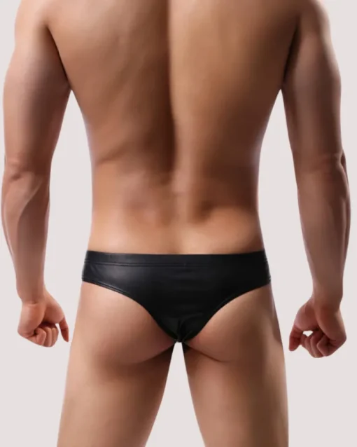 Männer Kunstleder Unterhose Arlo