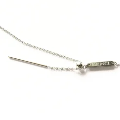 Moonci Charms Halskette | Minimalistischer Schmuck Silber 925