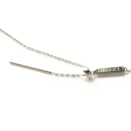 Moonci Charms Halskette | Minimalistischer Schmuck Silber 925