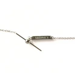 Moonci Charms Halskette | Minimalistischer Schmuck Silber 925