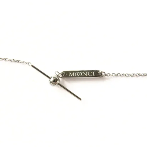 Moonci Charms Halskette | Minimalistischer Schmuck Silber 925