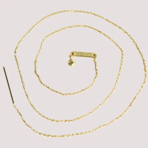 Moonci Charms Halskette | Minimalistischer Schmuck Silber 925