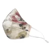 Mundschutz Maske Blumen Lilly