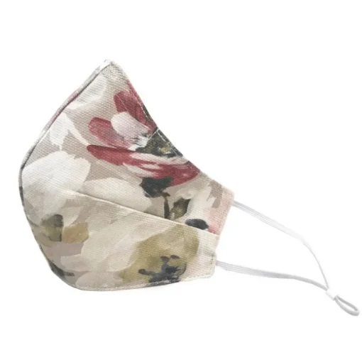 Mundschutz Maske Blumen Lilly