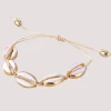 Muschel Armband Golden Beach Vibes