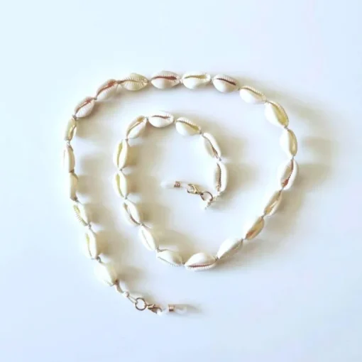 Muschel Maskenkette Beach Shell