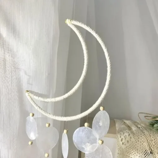 Muschel Windspiel Moon Dreams